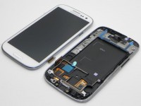Lcd Display Samsung Galaxy S3 i9300 Touchscreen + Display Bianco o Blu